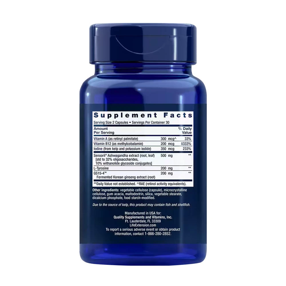 Trojitý účinek štítné žlázy - 60 kapslí - Obrázek 2