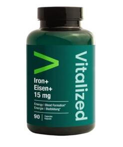 VITALIZED Iron+ (90 caps)