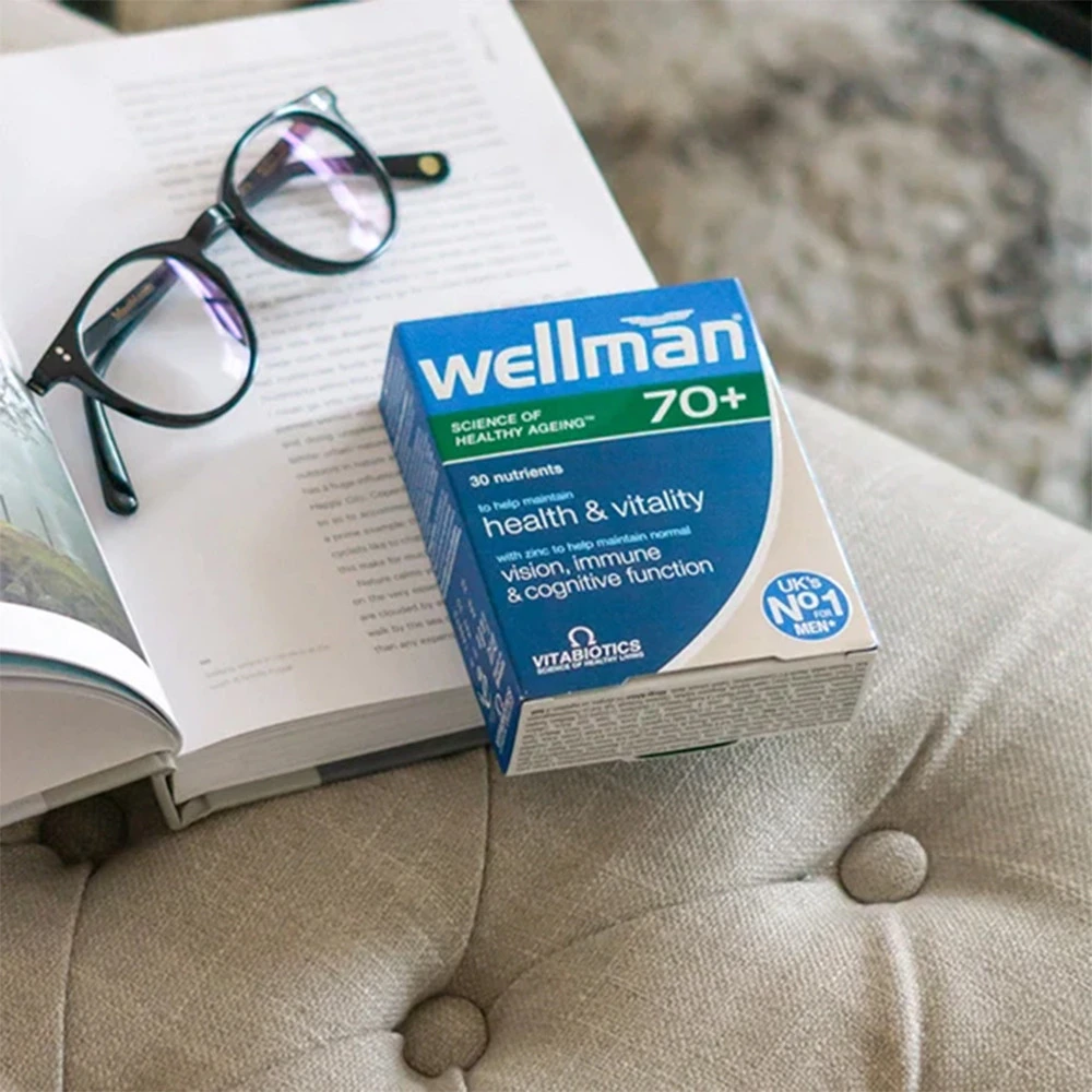 Vitabiotics - Vitabiotics Wellman 70+ (30 tablet) - Obrázek 3