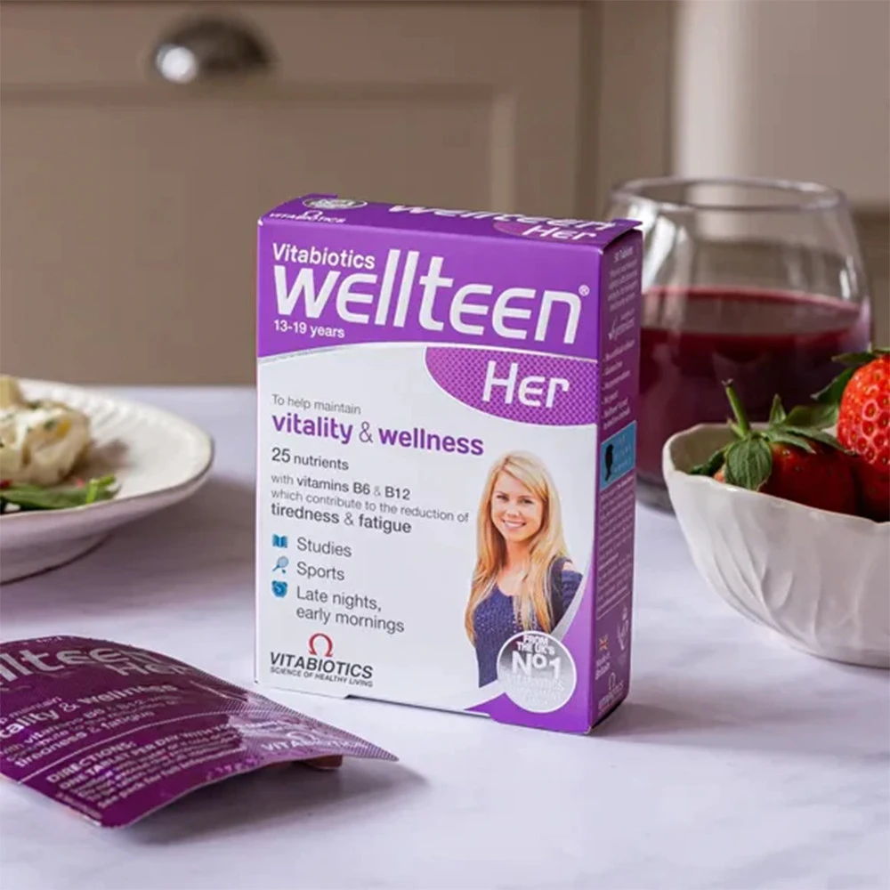 Vitabiotics - Vitabiotics Wellteen pro ni (30 tablet) - Obrázek 3