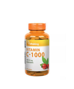 Vitaking Vitamin C 1000 mg with Rosehip (100 Tablets)
