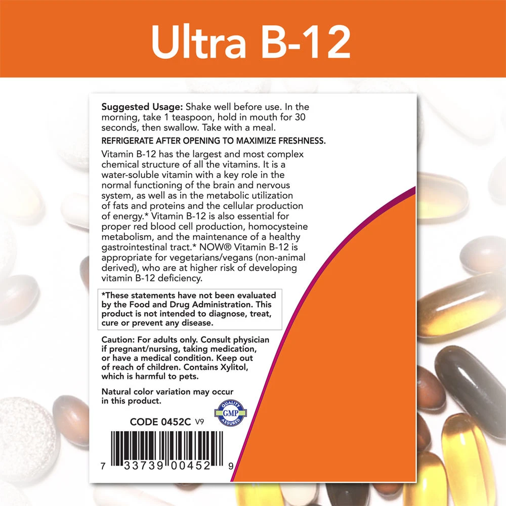 Vitamin B-12 Ultra, tekutý - 118 ml - Obrázek 3