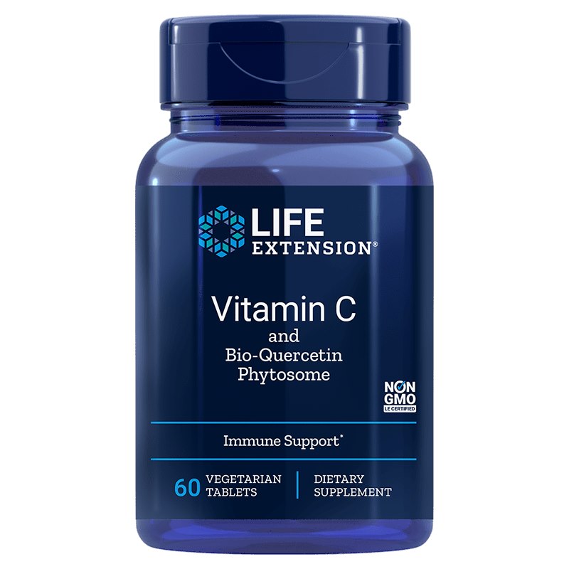 Vitamin C and Quercetin Phytosome - 60 vegetarian tabs
