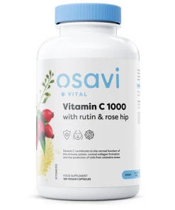 Vitamin C1000 with Rutin & Rose Hip - 180 vegan caps - Eco Supplements CZ