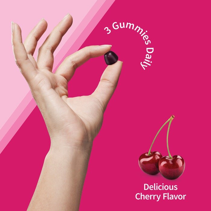 Vitamin Code Multivitamín pro ženy s železem + probiotika, gumičky s příchutí třešně - 90 gumiček - Obrázek 3