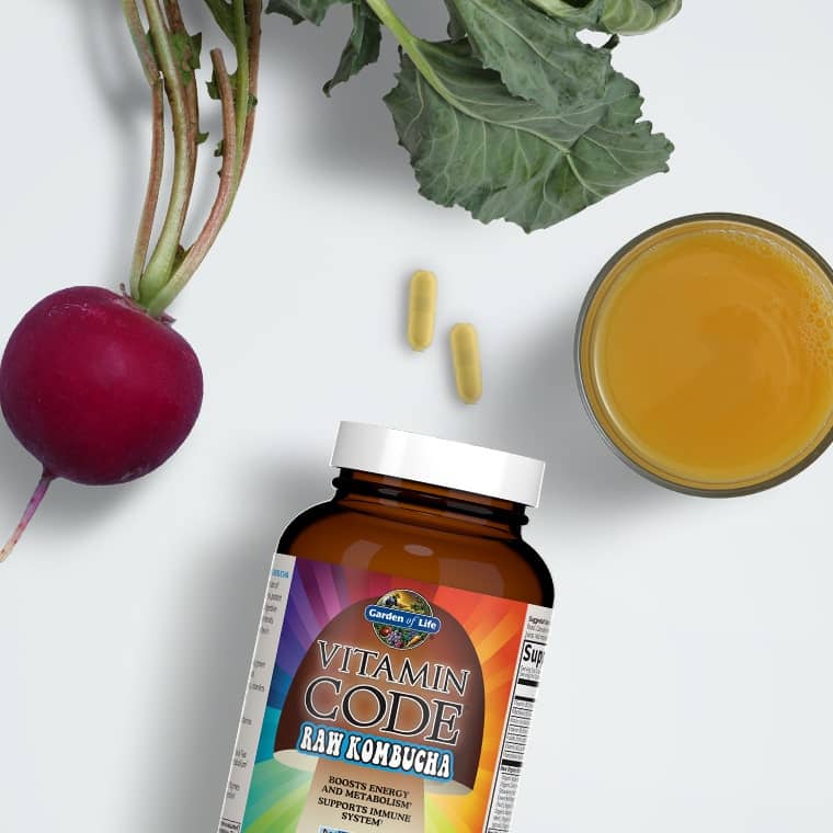 Vitamin Code Raw Kombucha - 60 veganských kapslí - Obrázek 11