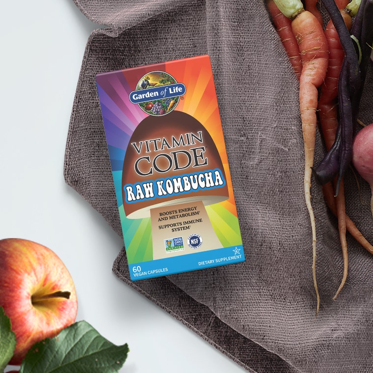 Vitamin Code Raw Kombucha - 60 veganských kapslí - Obrázek 13