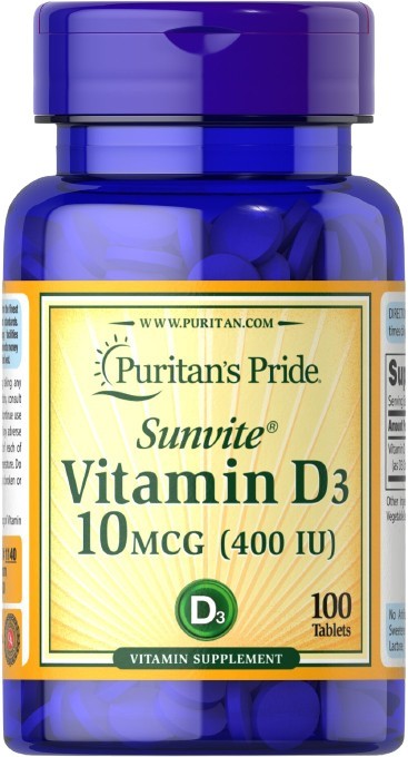 Vitamin D3, 400 Iu …