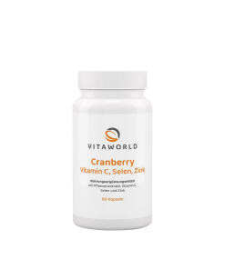 Vitaworld Cranberry Vit C + Selenium + Zinc (60 Capsules)