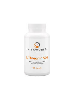 Vitaworld L-threonine 500 (120 Capsules)