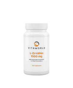 Vitaworld Ornithine 1000 mg (120 Tablets)