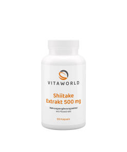 Vitaworld Shiitake Extract 500 mg (100 Capsules)
