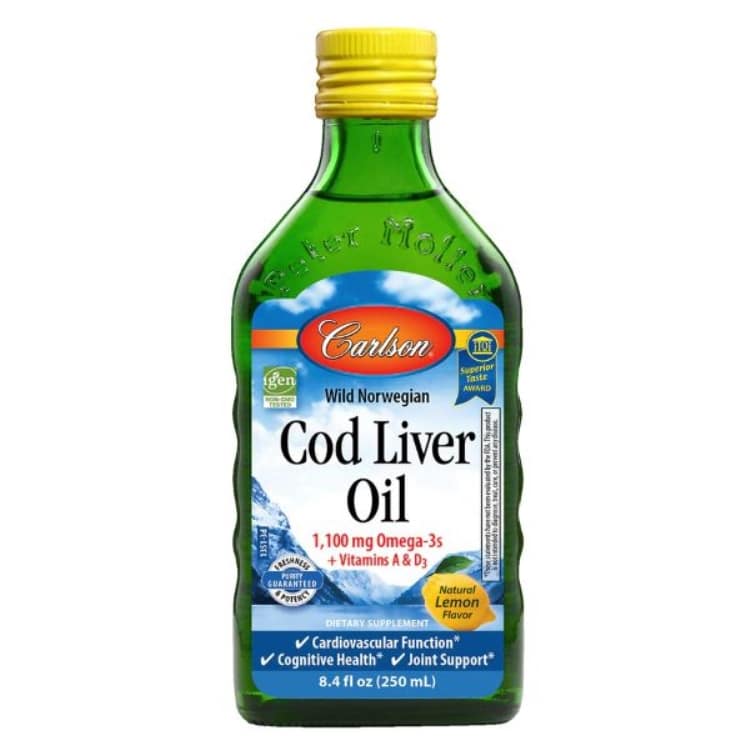 Wild Norwegian Cod Liver Oil