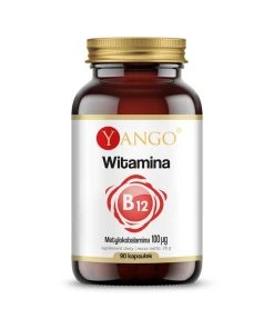 YANGO Vitamin B12 - Methylcobalamin (90 caps) - Eco Supplements CZ