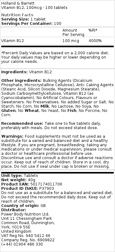 Vitamín B12 - Obrázek 2