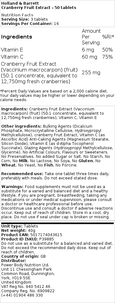 Extrakt z brusinkových plodů - Obrázek 2