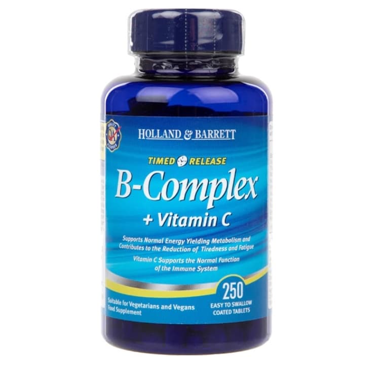 vitamin b kompleks plus vitamin c timed release - 250 tabletter