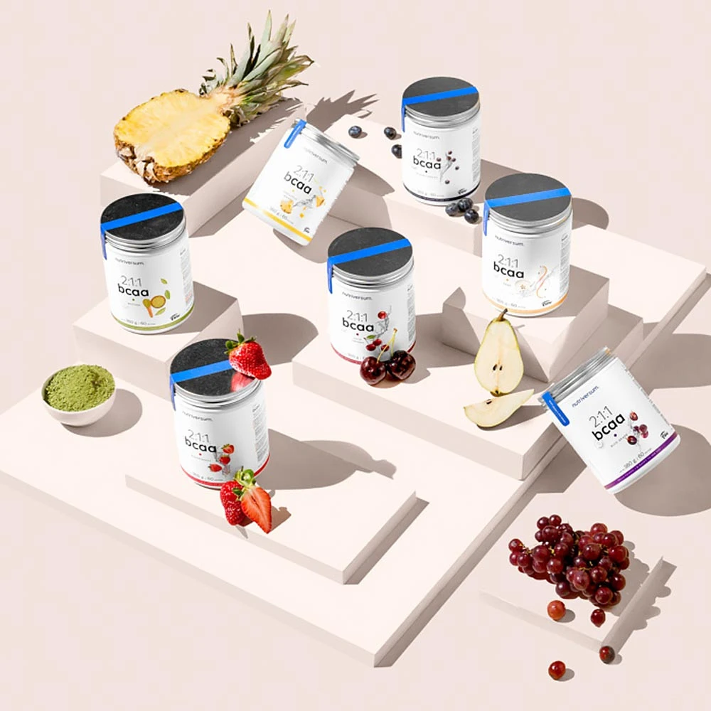 Nutriversum - Nutriversum BCAA 2:1:1 (360 g, Matcha) - Obrázek 3