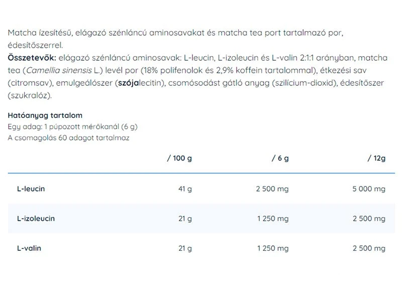 Nutriversum 2:1:1 BCAA (360 g