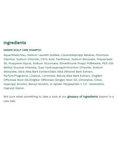 The Body Shop Ginger Scalp Care Shampoo (250 ml)