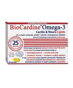MARINEX BioCardine Omega-3 Cardio & Neuro Lipids (60 caps)