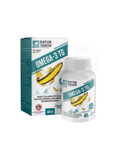 Natur Tanya Mega Omega-3 - Wild Fish Oil (60 Softgels)