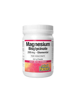 Natural Factors Magnesium Bisglycinate Pure 200 mg  (290 g)