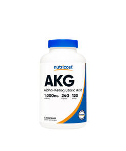 Nutricost  AKG 1000 mg (240 Capsules)