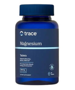 TRACE MINERALS Magnesium Tablets - 300 mg Magnesium (60 tabs)