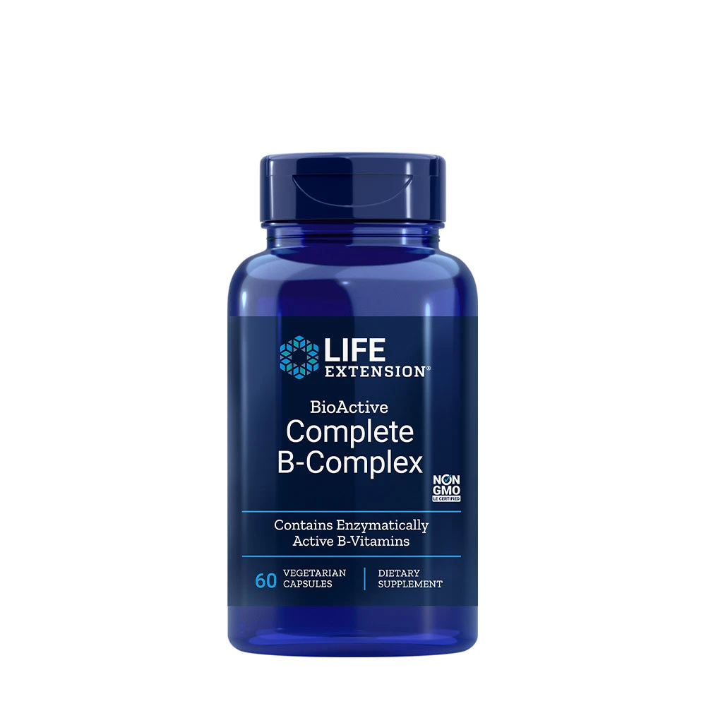 Bio-Active Complete B-Complex - 60 vcaps - Eco Supplements CZ