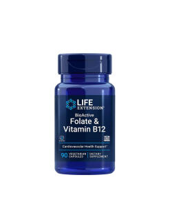 BioActive Folate & Vitamin B12 - 90 vcaps - Eco Supplements CZ