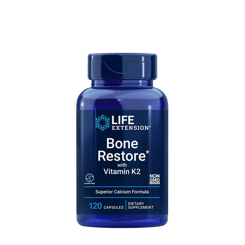 Bone Restore with Vitamin K2 - 120 caps - Eco Supplements CZ