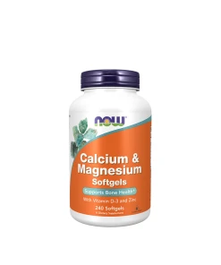Calcium & Magnesium with Vit D and Zinc - 240 softgels - Eco Supplements CZ