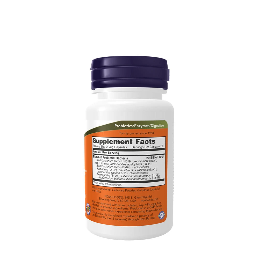 NOW Foods Clinical GI Probiotic 60 Kapsle - Obrázek 2