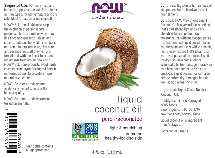 Liquid Pure Fractionated - 118 ml. - Eco Supplements CZ