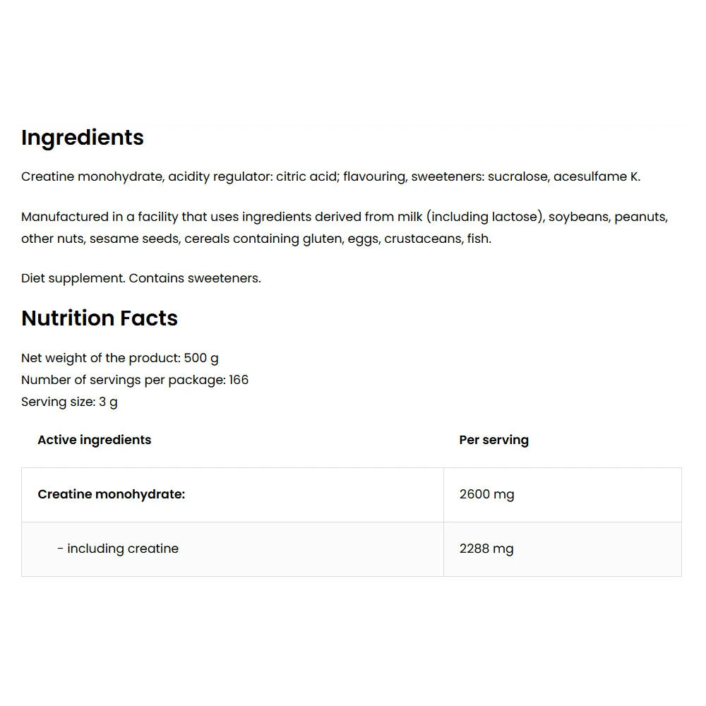 Orange - 500g - Eco Supplements CZ