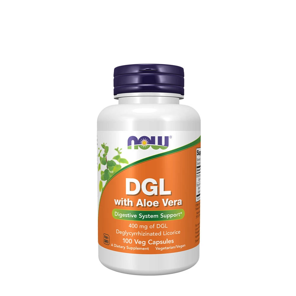 DGL with Aloe Vera - 100 vcaps - Eco Supplements CZ