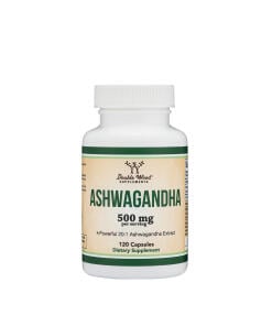 Double Wood Supplements Ashwagandha (120 Capsules) - Eco Supplements CZ