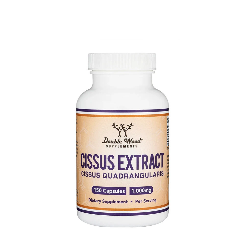 Double Wood Supplements Cissus Quadrangularis Extract (150 Capsules) - Eco Supplements CZ