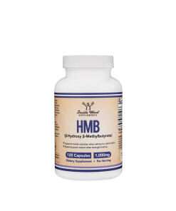 Double Wood Supplements HMB (120 Capsules) - Eco Supplements CZ