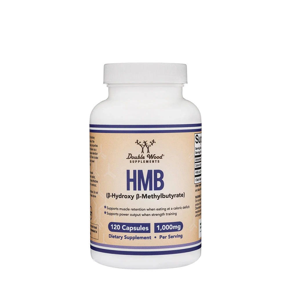 Double Wood Supplements HMB (120 Capsules) - Eco Supplements CZ
