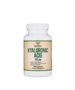 Double Wood Supplements Hyaluronic Acid (180 Capsules) - Eco Supplements CZ