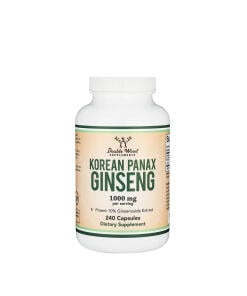 Double Wood Supplements Korean Panax Ginseng (240 Capsules) - Eco Supplements CZ