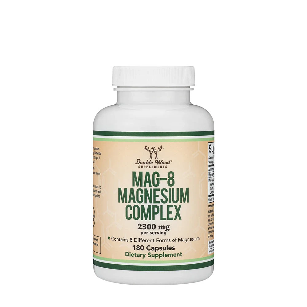 Double Wood Supplements Magnesium Complex (180 Capsules) - Eco Supplements CZ