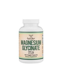 Double Wood Supplements Magnesium Glycinate (180 Capsules) - Eco Supplements CZ