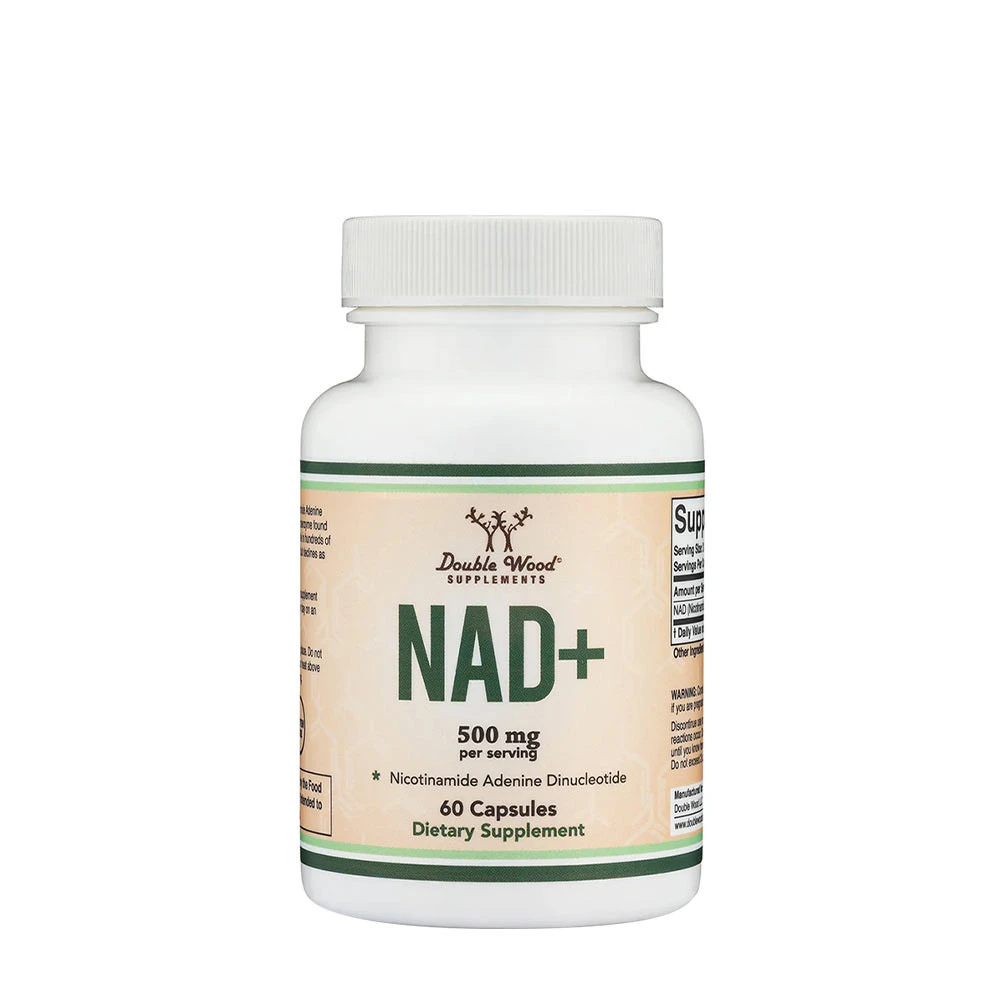 Double Wood Supplements NAD+ (60 Capsules) - Eco Supplements CZ