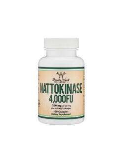 Double Wood Supplements Nattokinase  (120 Capsules) - Eco Supplements CZ
