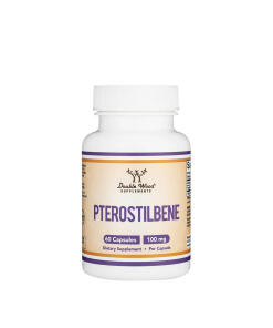 Double Wood Supplements Pterostilbene (60 Capsules) - Eco Supplements CZ