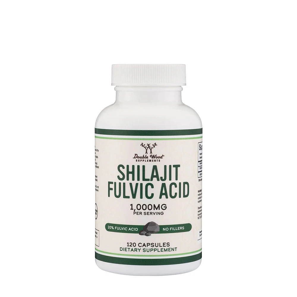 Double Wood Supplements Shilajit Resin (120 Capsules) - Eco Supplements CZ