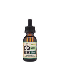 Double Wood Supplements Vitamin D3 + K2 Liquid (30 ml) - Eco Supplements CZ